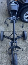 Clicgear 3.5 Plus Golf Pull Push Cart Black, 3-Wheel, Brake, Folding