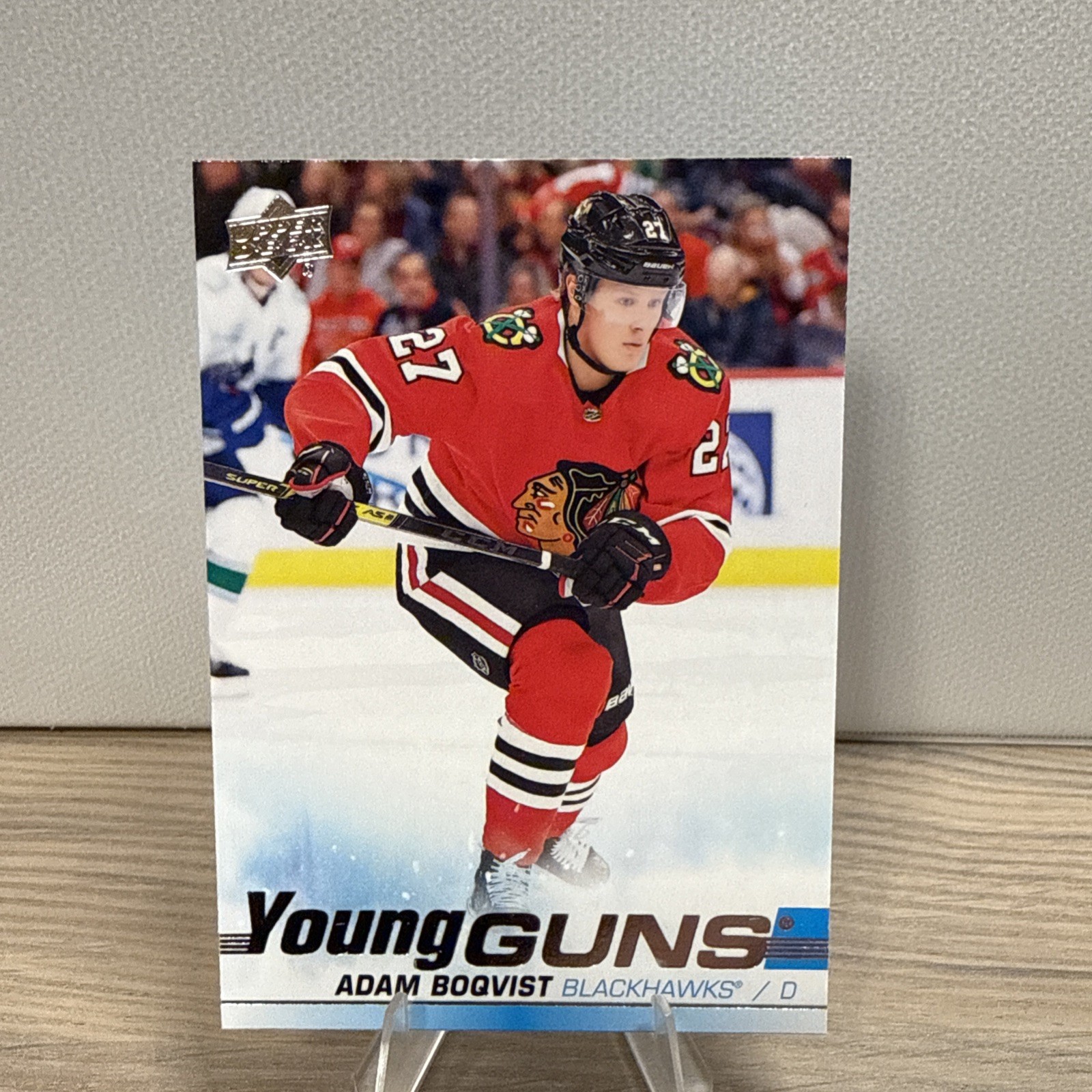 2019-20 Upper Deck Series 2 Young Guns Adam Boqvist #492 (RC)