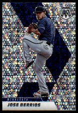 2021 Panini Mosaic #184 Jose Berrios Quick Pitch Silver