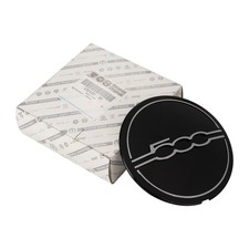 Original Fiat Radkappe Nabendeckel schwarz für Fiat 500e 500e Cabrio 735747347