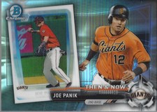 2017 Topps Chrome Bowman Then and Now #BTN13 Joe Panik - BB