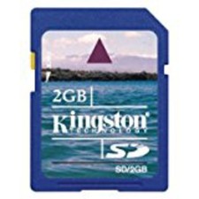 Kingston 2 GB SD Secure Digital Flash Memory Card - Grade A SD/2GB 