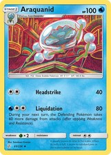 Araquanid SM - Cosmic Eclipse 65/236 NM Pokemon