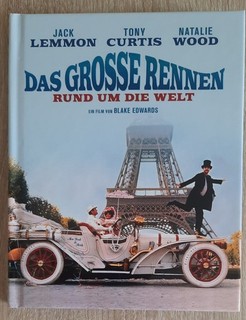 Das Große Rennen Rund Um Die Welt Blu ray DVD Mediabook Gebraucht Sehr Gut