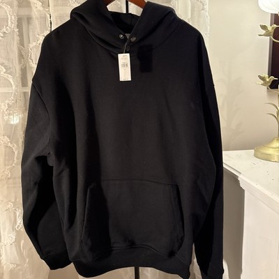 Snap-Button Heavyweight Hoodie-Gap