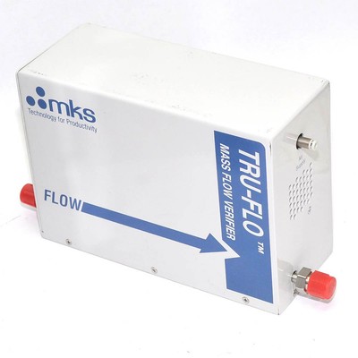 MKS Instruments GBR3A52CRR1A10 Tru-Flo Mass Flow Verifier 500SCCM 1/4''VCR RS-232