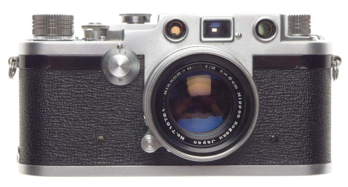 NICCA Type-5 rangefinder camera Nikkor-H.O 1:2 f=5cm Nippon Kogaku