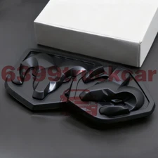 Front Grille&Tailgate Emblem Ram Head Badge For 13-18 RAM 1500 2500 3500 4500