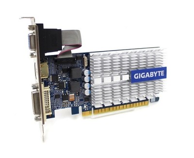 Gigabyte GeForce 210 1 GB DDR3 passiv silent DVI HDMI VGA PCI-E    #156540