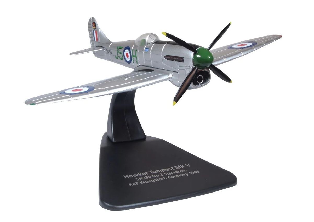 Cadeau collectionneur avion Hawker Tempest MKV Oxford Diecast miniature militaire