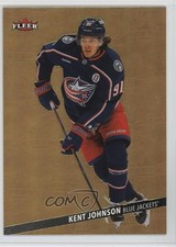2025-26 Upper Deck Fleer Ultra Medallions Gold 28/200 Kent Johnson #M-37 1s2i