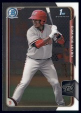 2015 Bowman Draft - Chrome Domingo Leyba #67