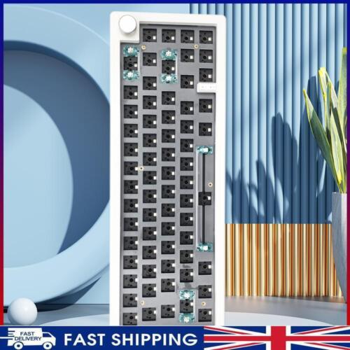 UK 66+1 Keys DIY Keyboard 3 Modes NKRO Backlight Mechanical Keyboard for Desktop - Picture 1 of 12