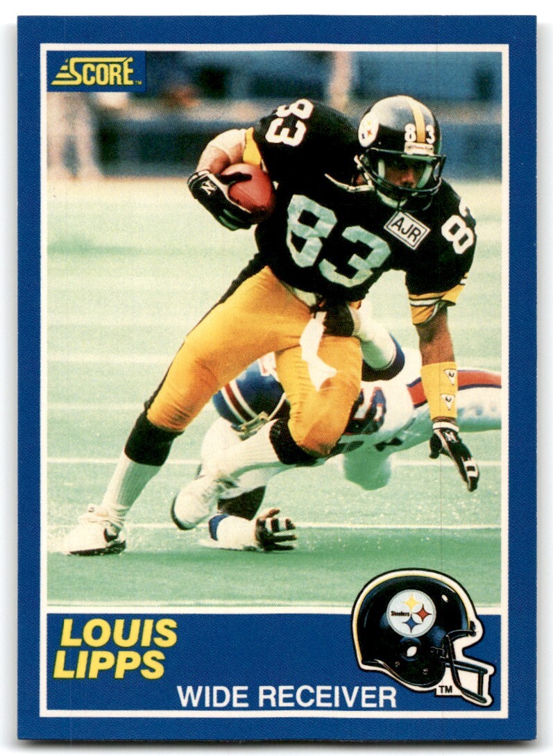 1989 SCORE LOUIS LIPPS PITTSBURGH STEELERS #83 | eBay