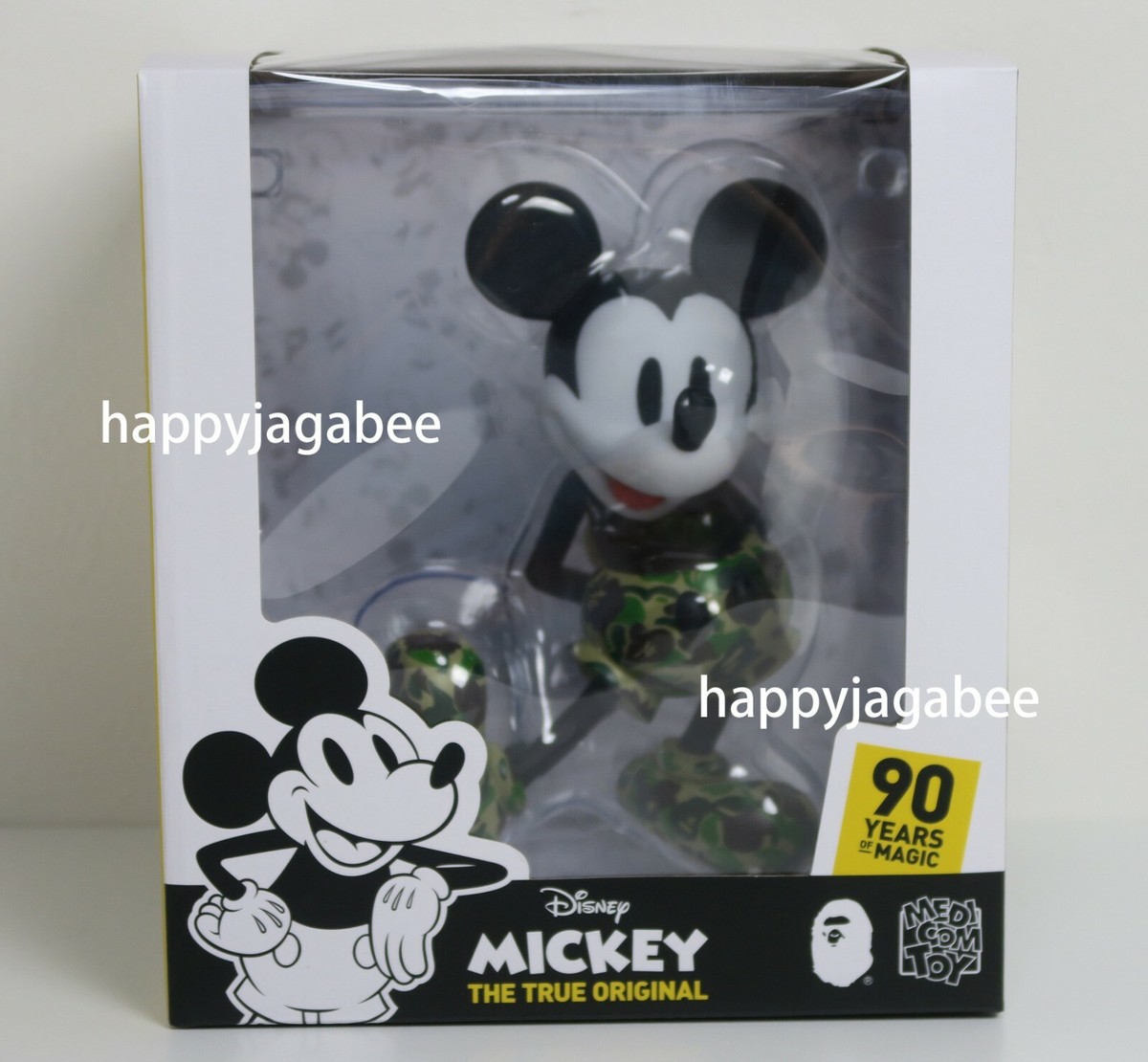A BATHING APE × BEARBRICK x MICKEY MOUSE VCD Green Bearbrick A BATHING APE × BEARBRICK x MICKEY MOUSE VCD Green Bearbrick
