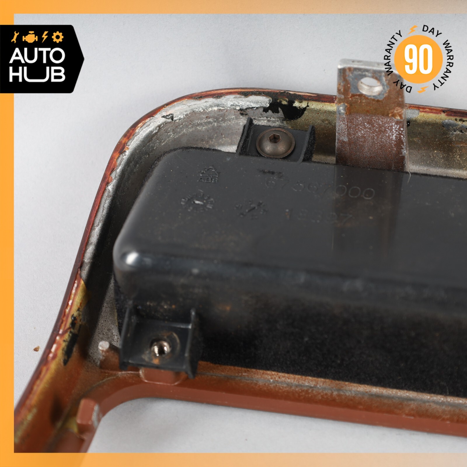 Maserati Quattroporte M139 Center Console Rear A/C Control Trim Bezel Wood OEM