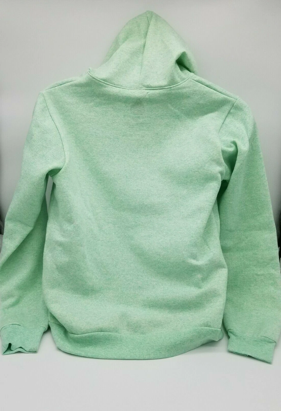 VETEMENTS Felpa con cappuccio ricamata verde Launder Bailey Abbigliamento Vibes taglia small nuova senza etichette