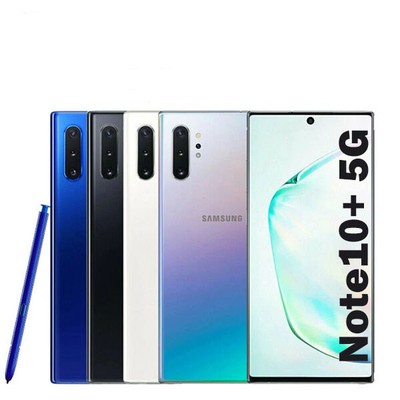 New Samsung Galaxy Note10+ 4G 256GB AT&T T-Mobile Verizon Sprint 6.8'' Smartphone