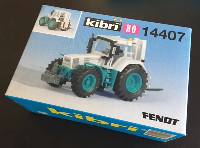 Kibri 14407 Bausatz Fendt Traktor mit Heckstapler H0 1:87