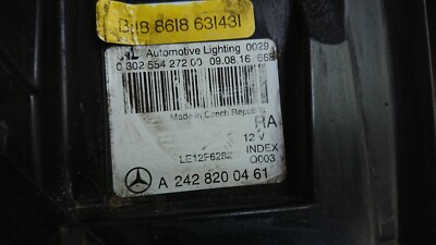 2014 MERCEDES BENZ B Class Right Xenon Side Head Light OEM for  