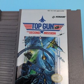 Top Gun The Second Mission - Nintendo NES - EN CAJA con ESPUMA SIN MANUAL FUNCIONA
