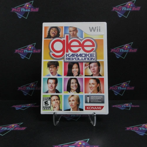Refurbished Karaoke Revolution Glee Nintendo Wii Complete - Excellent Cond