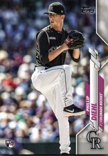 2020 TOPPS UPDATE SERIES U-16 Phillip Diehl Colorado Rockies
