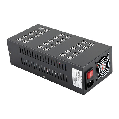 Multi 60 Port USB Charging Station Hub Desktop Cell Phone Charger Organizer 400W