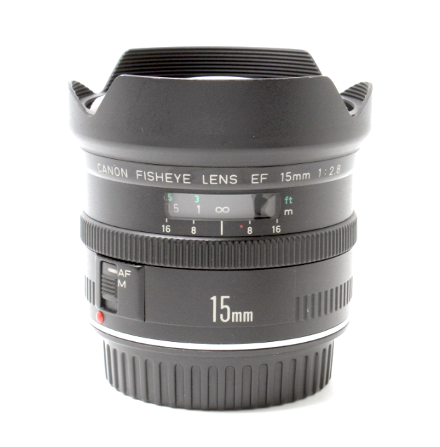 Canon EF Lens EF15mm F2.8 Fisheye Single Focal Length Lens Ultra