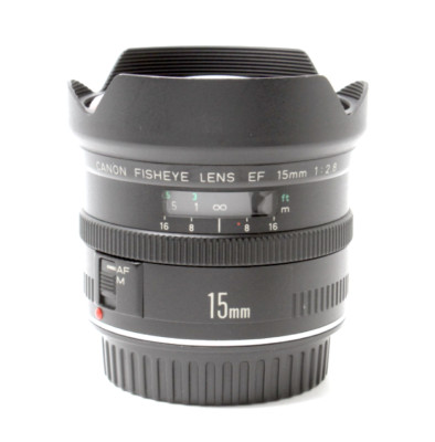Canon EF Lens EF15mm F2.8 Fisheye Single Focal Length Lens Ultra