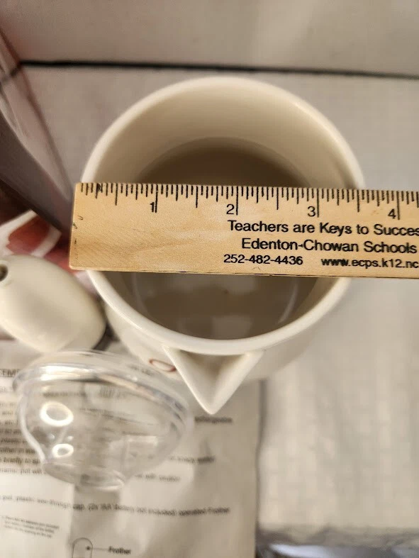 Juego de olla y espumador de cacao caliente gourmet 28 OZ Swanky Barn Foto 4 de 4