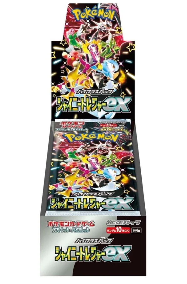 Pokemon Shiny Treasure ex SV4a Box Scarlet & Violet High Class Japanese