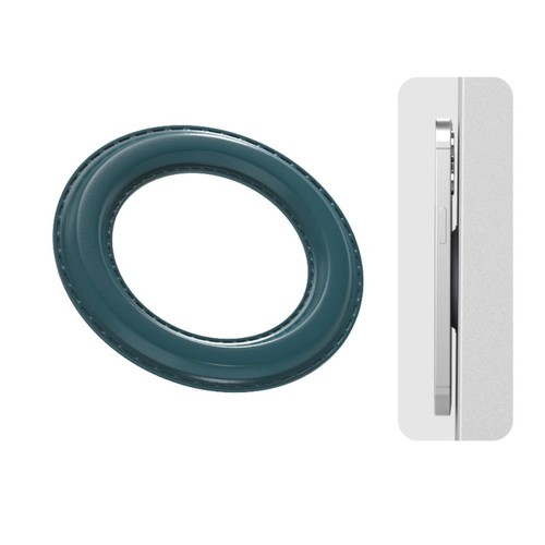 Mount Magnetic Ring Holder Wall Wall Phone Holder for iPhone 14 13 12/MagSafe - Photo 13 sur 16