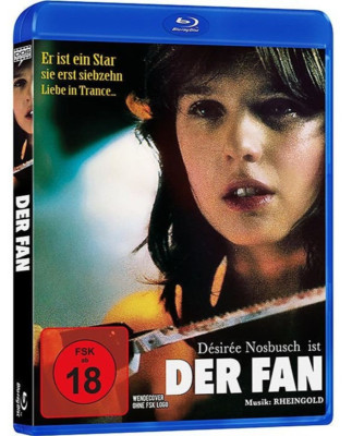 Der Fan (1982) [Blu-ray/FSK 18/Neu/OVP] Desiree Nosbusch, Bodo Staiger, Simone B