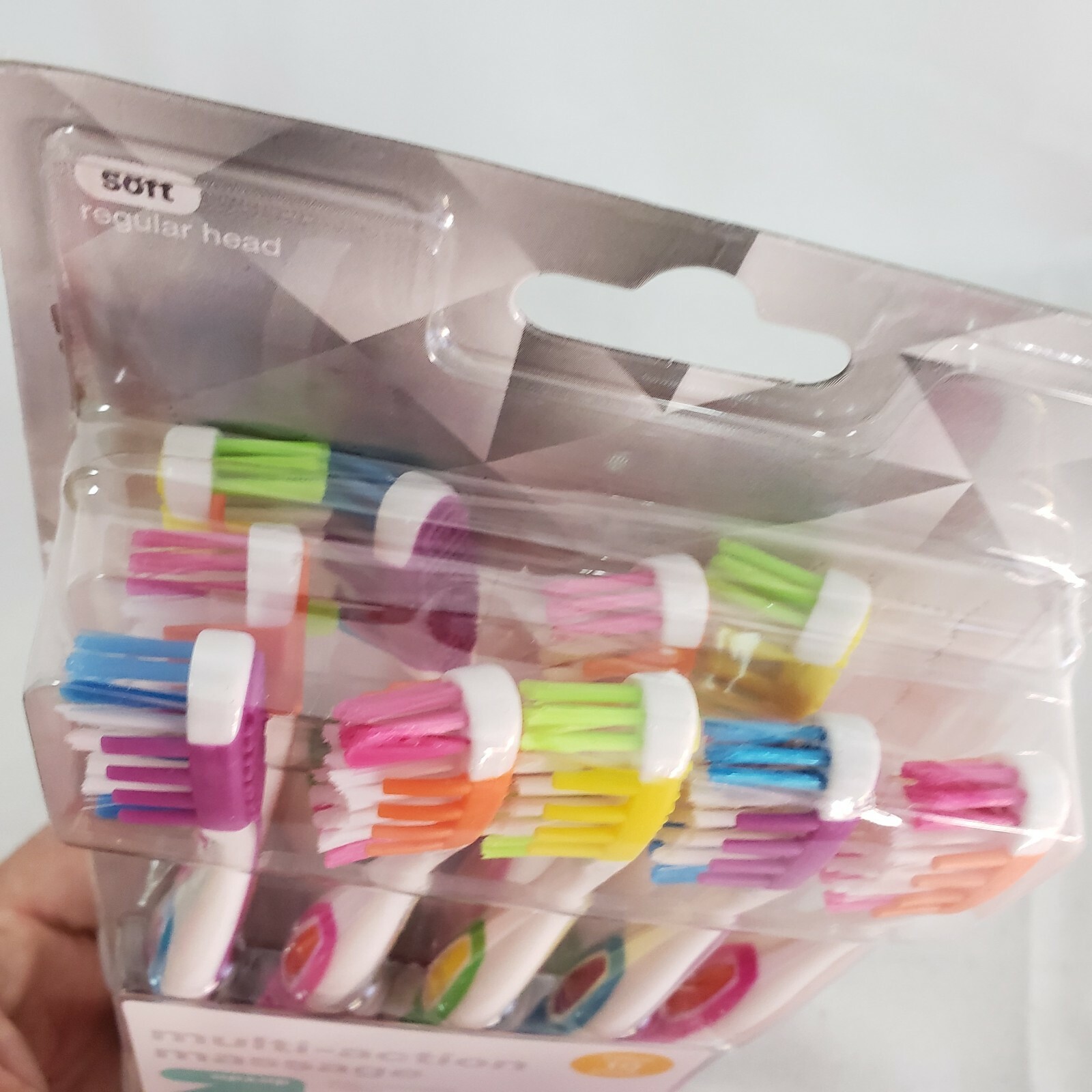 up & up MultiAction Massage Toothbrush, Gum Massaging Bristles, 10