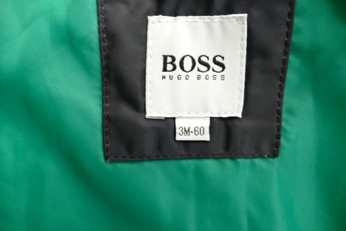 Nuevo Hugo BOSS Niños Niñas Unisex Real Plumón Cálido Bombardero Chaqueta 3 Meses - Imagen 15 de 17