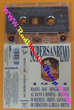 MC SUPERSANREMO 1991 MASINI RAF TOZZI AL BANO ROMINA BERTE' MIETTA (4*)no cd lp