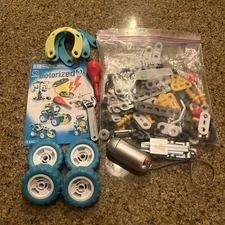 Meccano Motorized 3 With 6v Motor 10 Models Model # 0262