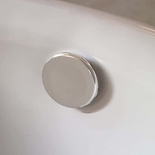 4 Pack Double Layer Sink Basin Overflow Trim Ring Bathroom Hole Cover Caps - Picture 2 of 6