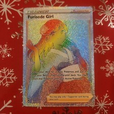 Furisode Girl 205/195 Rainbow Full Art Silver Tempest Pokémon Card NM on eBay