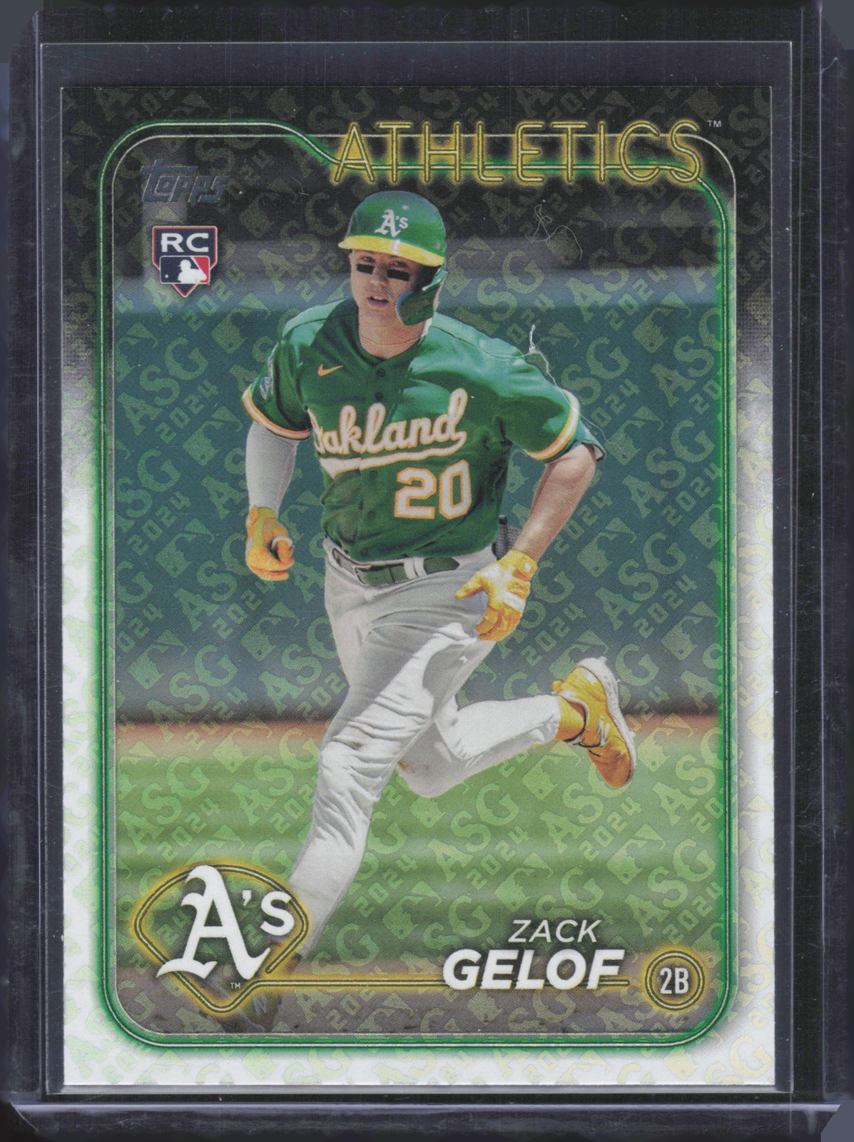 2024 Topps #166 Zack Gelof All-Star Foil ASG