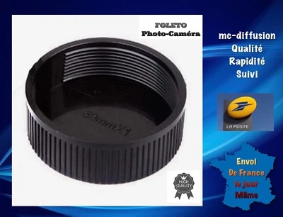 BOUCHON ARRIERE D'OBJECTIFS 39mm POUR LEICA M39 L39 Ou Autres 39mm