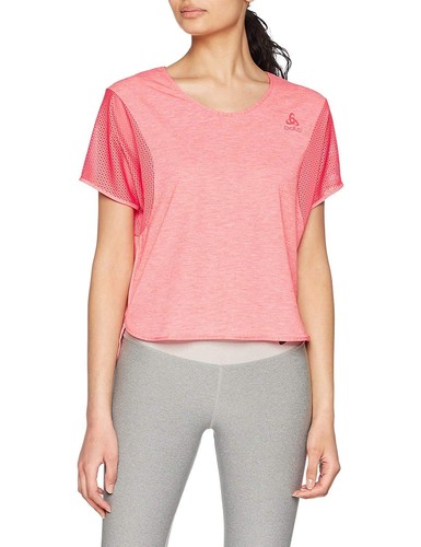 Odlo T-shirt MAIA donna manica corta rosa - 350101-30380 - Foto 4 di 12