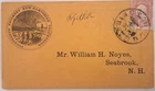 65 Civil War Patriotic -Scarce Pre-printed Address -14th regiment New Hampshire