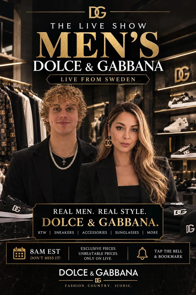 💙🧔🏻‍♂️👔One for the Men! Dolce & Gabbana Huge Fashion Steals 💙🧔🏻‍♂️👔