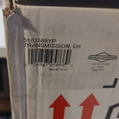 #ad Briggs amp; Stratton LH Transmission 5103589YP Replaced by 84006572 $1000.00