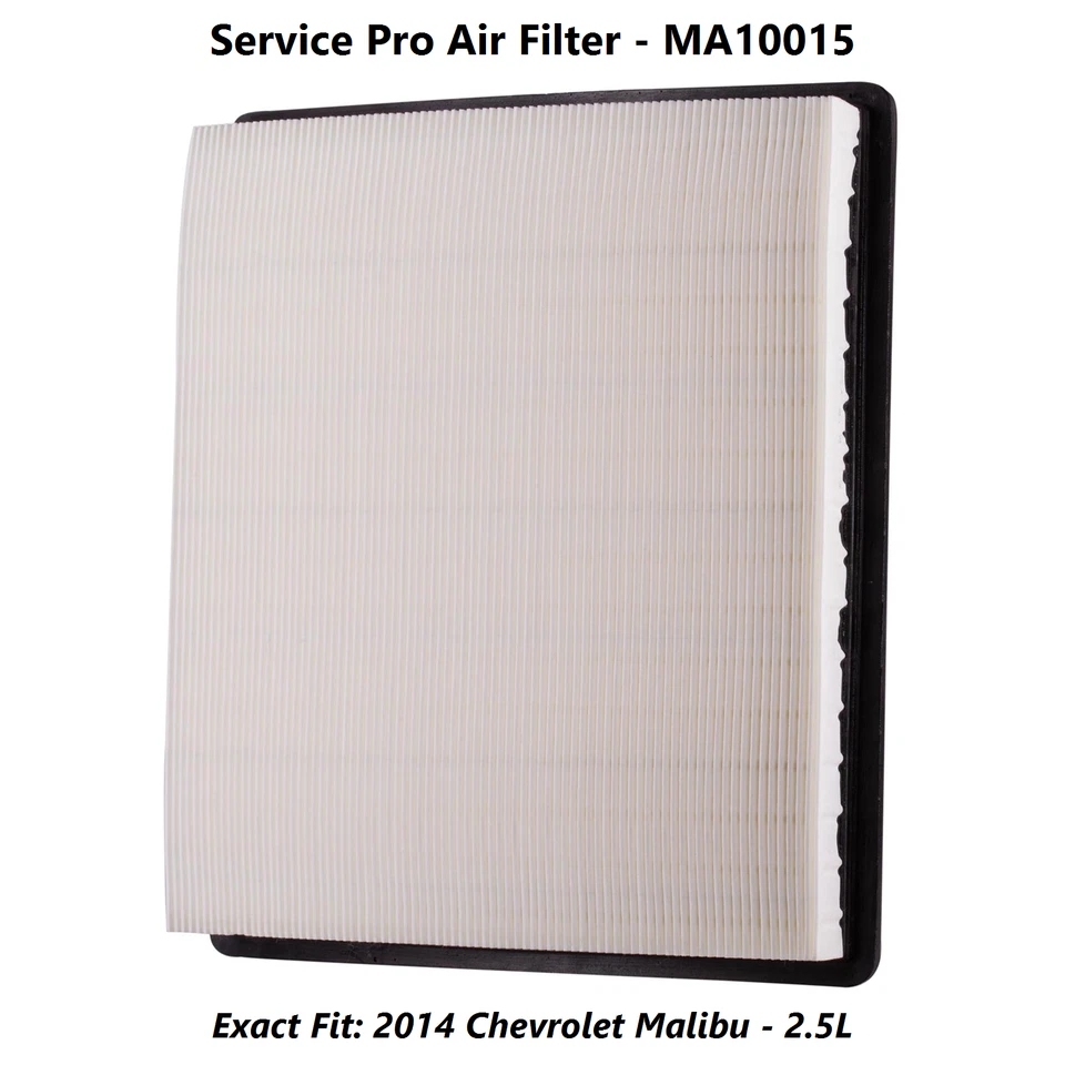 2014 Chevrolet Malibu 2.5L Complete Oil, Air & Cabin Filter Kit (5W-30) - Изображение 4 из 4