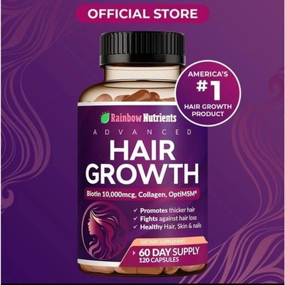 Rainbow Nutrients-Promote Hair Growth and Prevent Hair Loss-Advanced Hair Growth