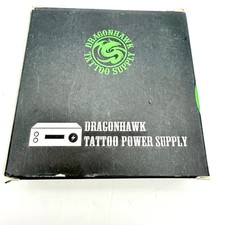 Dragonhawk Tattoo Power Supply Digital Display Original Box Grey Black Metal