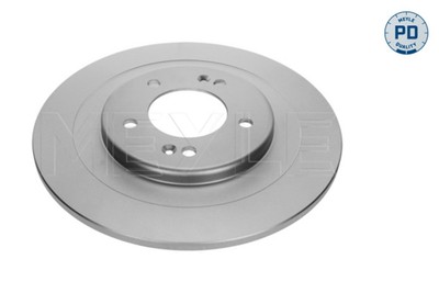 2x MEYLE Bremsscheibe MEYLE-PD: Advanced performance and design. 37-15 523 0035/